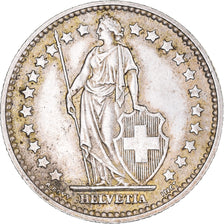 Coin, Switzerland, Franc, 1957, Bern, EF(40-45), Silver, KM:24