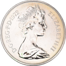 Coin, Great Britain, Elizabeth II, 10 New Pence, 1972, MS(64), Copper-nickel