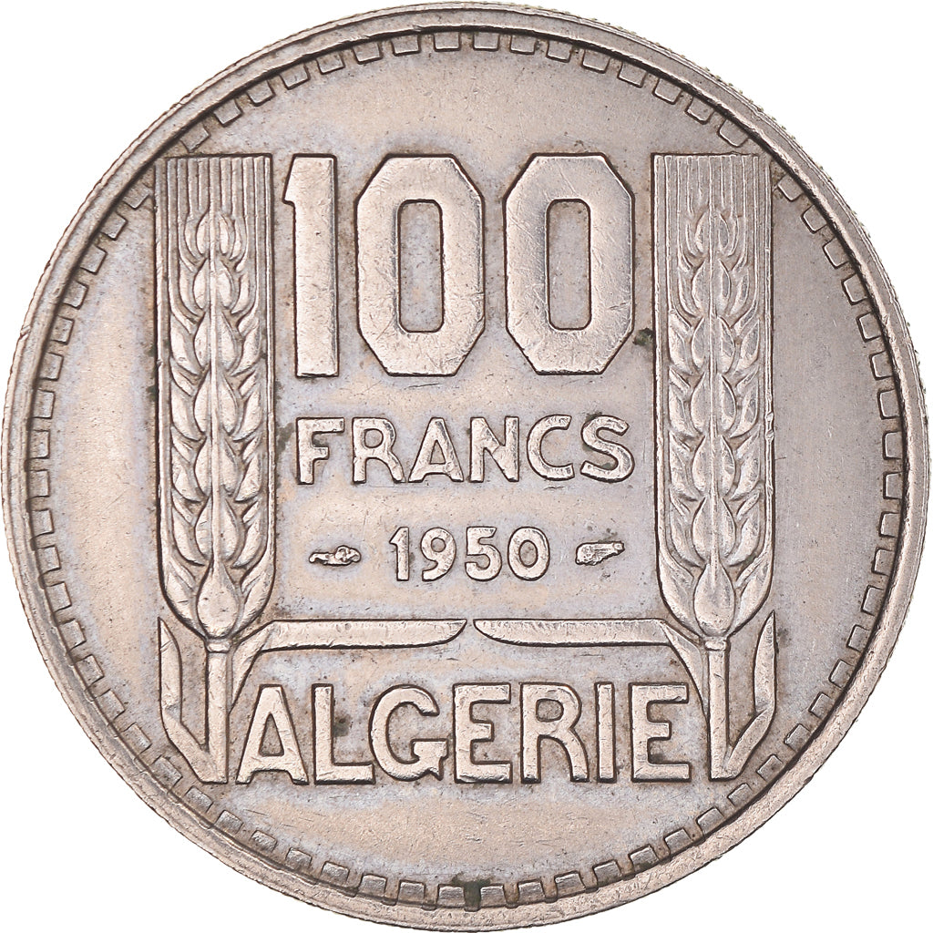 Monnaie, Algérie, 100 Francs, 1950, Paris, TTB+, Cupro-nickel, KM:93