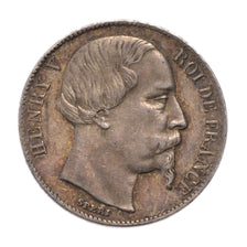 FRANCE, 1/2 Franc, 1858, Paris, AU(55-58), Silver, Gadoury #407, 3.09