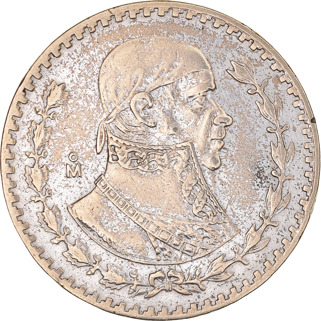 Coin, Mexico, Peso, 1961, Mexico City, EF(40-45), Silver, KM:459