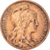 Moeda, França, Dupuis, 10 Centimes, 1898, Paris, EF(40-45), Bronze, KM:843