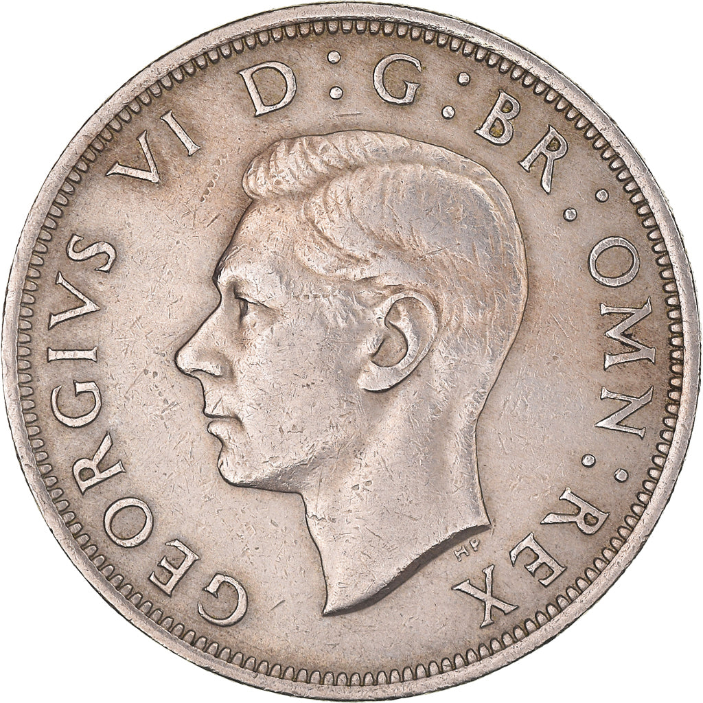 Coin, Great Britain, George VI, 1/2 Crown, 1948, EF(40-45), Copper-nickel