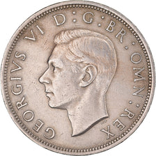 Coin, Great Britain, George VI, 1/2 Crown, 1948, EF(40-45), Copper-nickel