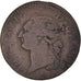 Moneta, Francia, Louis XVI, Sol, 1777, Lille, MB, Rame, KM:578.16, Gadoury:350