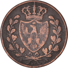 Moneta, STATI ITALIANI, SARDINIA, Carlo Felice, 5 Centesimi, 1826, Torino, MB
