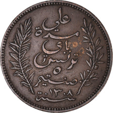 Monnaie, Tunisie, Ali Bey, 5 Centimes, 1891/AH1293, Paris, TTB, Bronze, KM:221