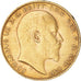 Coin, Great Britain, Edward VII, Sovereign, 1905, AU(55-58), Gold, KM:805