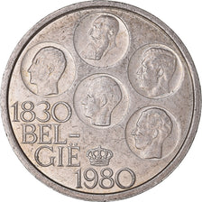 Coin, Belgium, 500 Francs, 500 Frank, 1980, Brussels, EF(40-45), Silver Clad