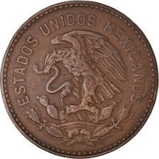 Coin, Mexico, 50 Centavos, 1956, Mexico City, EF(40-45), Bronze, KM:450