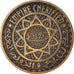 Moneta, Marocco, Mohammed V, 50 Francs, AH 1371/1952, Paris, MB+