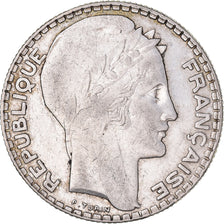 Coin, France, Turin, 10 Francs, 1938, Paris, EF(40-45), Silver, KM:878