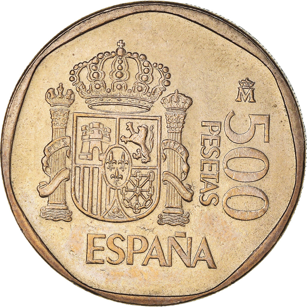 Moneda, España, Juan Carlos I, 500 Pesetas, 1989, Madrid, MBC+, Aluminio -