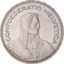 Coin, Switzerland, 5 Francs, 1996, Bern, EF(40-45), Copper-nickel, KM:40a.4