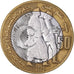 Moeda, Argélia, 50 Dinars, 2004 / AH1425, Algiers, EF(40-45), Bimetálico