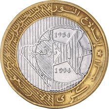 Monnaie, Algérie, 50 Dinars, 1994, Algiers, TTB+, Bimétallique, KM:131