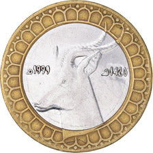Moneta, Algeria, 50 Dinars, 1999/AH1420, Algiers, BB, Bi-metallico, KM:126
