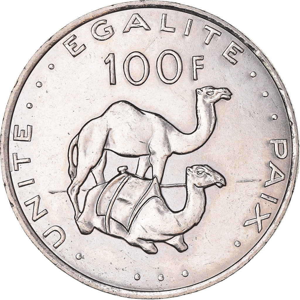 Monnaie, Djibouti, 100 Francs, 2004, Paris, SUP, Cupro-nickel, KM:26