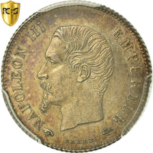 Coin, France, Napoleon III, Napoléon III, 20 Centimes, 1860, Paris, PCGS, MS62