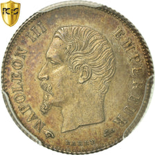 Monnaie, France, Napoleon III, Napoléon III, 20 Centimes, 1860, Paris, PCGS