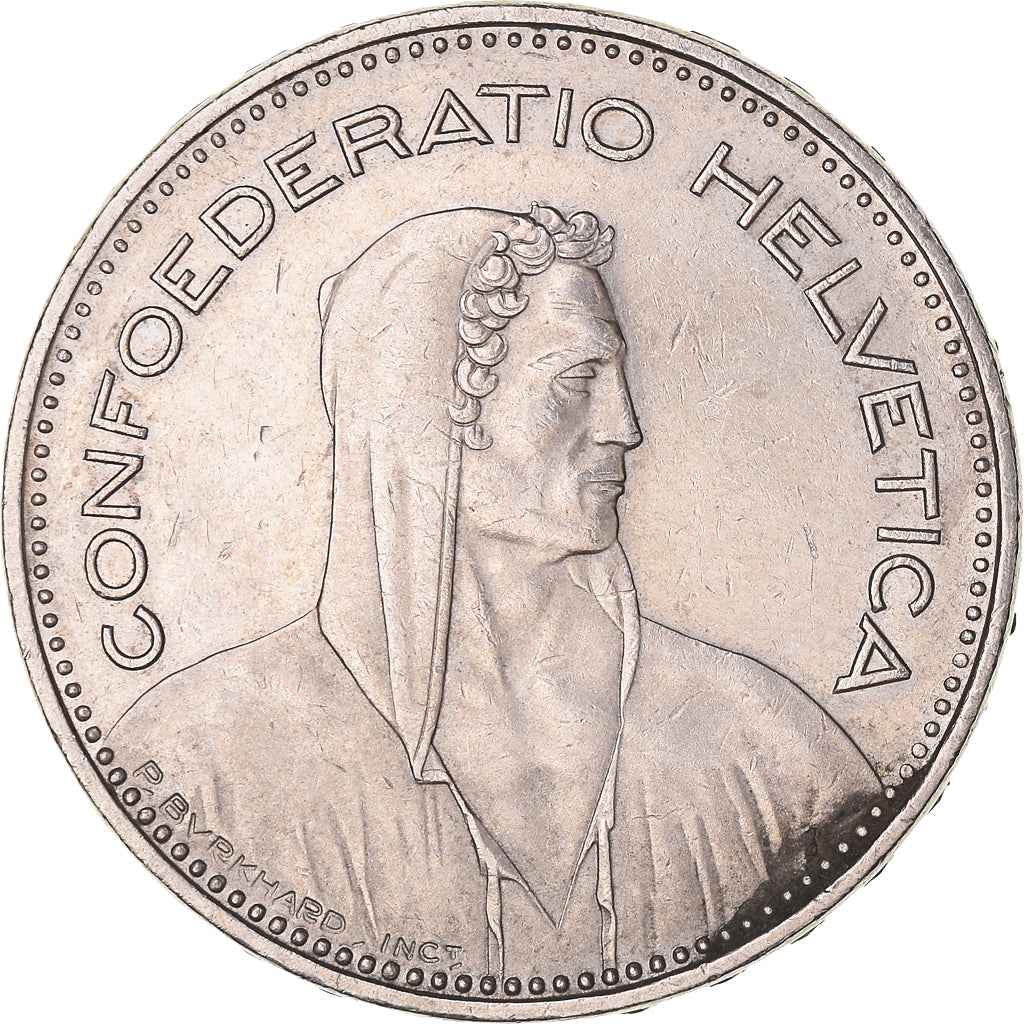 Moneta, Svizzera, 5 Francs, 1994, Bern, BB+, Rame-nichel, KM:40a.4