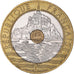 Munten, Frankrijk, Mont Saint Michel, 20 Francs, 1995, ZF+, Tri-Metallic