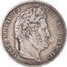 Monnaie, France, Louis-Philippe, 5 Francs, 1842, Lille, TB+, Argent