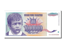 Banknote, Yugoslavia, 1,000,000 Dinara, 1993, UNC(65-70)