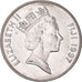 Monnaie, Fidji, Elizabeth II, 20 Cents, 1997, TTB+, Nickel plaqué acier, KM:53a