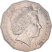 Moneda, Australia, Elizabeth II, 50 Cents, 2001, Royal Australian Mint, MBC+