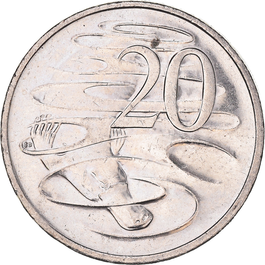 Monnaie, Australie, Elizabeth II, 20 Cents, 2006, SUP, Cupro-nickel, KM:403