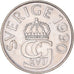 Coin, Sweden, Carl XVI Gustaf, 5 Kronor, 1990, AU(50-53), Copper-nickel, KM:853