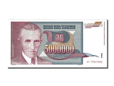 Yugoslavia, 5,000,000 Dinara, 1993, KM #121, UNC(65-70), AF 7597992