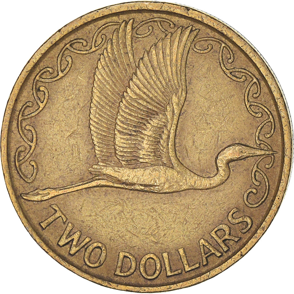 Moneta, Nowa Zelandia, Elizabeth II, 2 Dollars, 1992, EF(40-45)