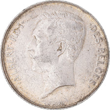 Coin, Belgium, Albert I, Franc, 1913, AU(50-53), Silver, KM:72