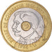 Coin, France, Pierre de Coubertin, 20 Francs, 1994, AU(55-58), Tri-Metallic