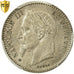 France, Napoleon III, 50 Centimes, 1864, Paris, Silver, PCGS, MS(64)