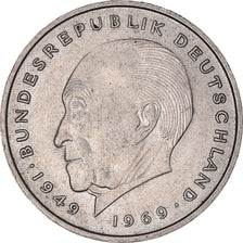 Moneta, GERMANIA - REPUBBLICA FEDERALE, 2 Mark, 1975, Karlsruhe, BB, Nichel