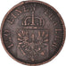Munten, Duitse staten, PRUSSIA, Wilhelm I, 3 Pfennig, 1870, Cleves, ZF, Koper
