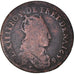 Coin, France, Louis XIV, Liard de France au buste juvénile, deuxième type