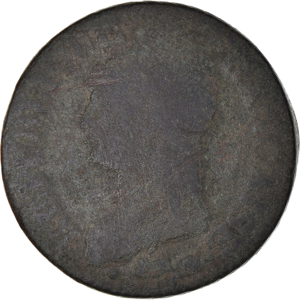Coin, France, Dupré, 5 Centimes, AN 8 (1799-1800), Metz, F(12-15), Bronze