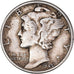 Coin, United States, Mercury, Dime, 1945, Philadelphia, EF(40-45), Silver