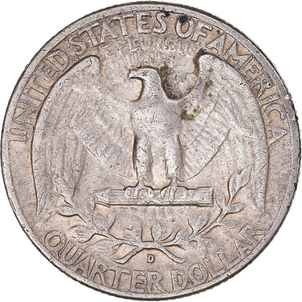 Monnaie, États-Unis, Washington, Quarter, 1964, Denver, TTB, Argent, KM:164