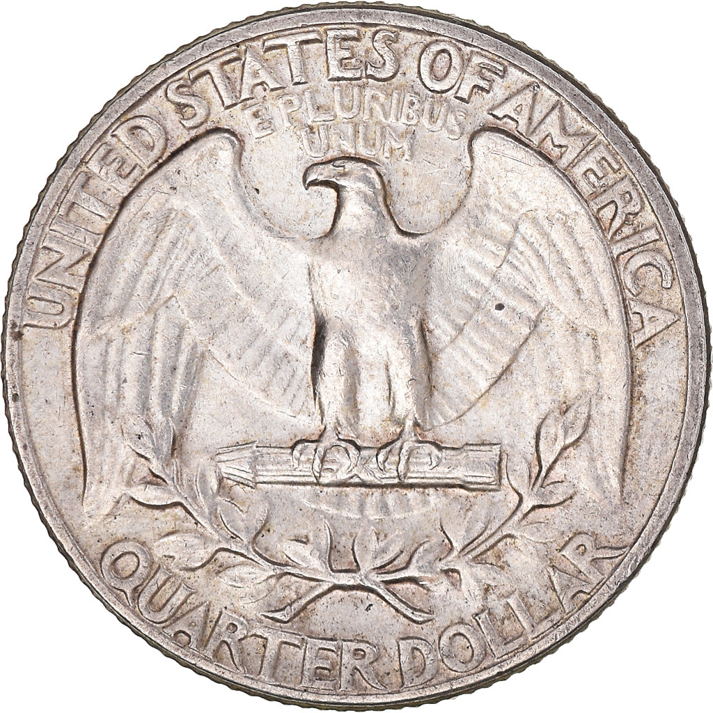 Coin, United States, Washington, Quarter, 1964, Philadelphia, EF(40-45), Silver