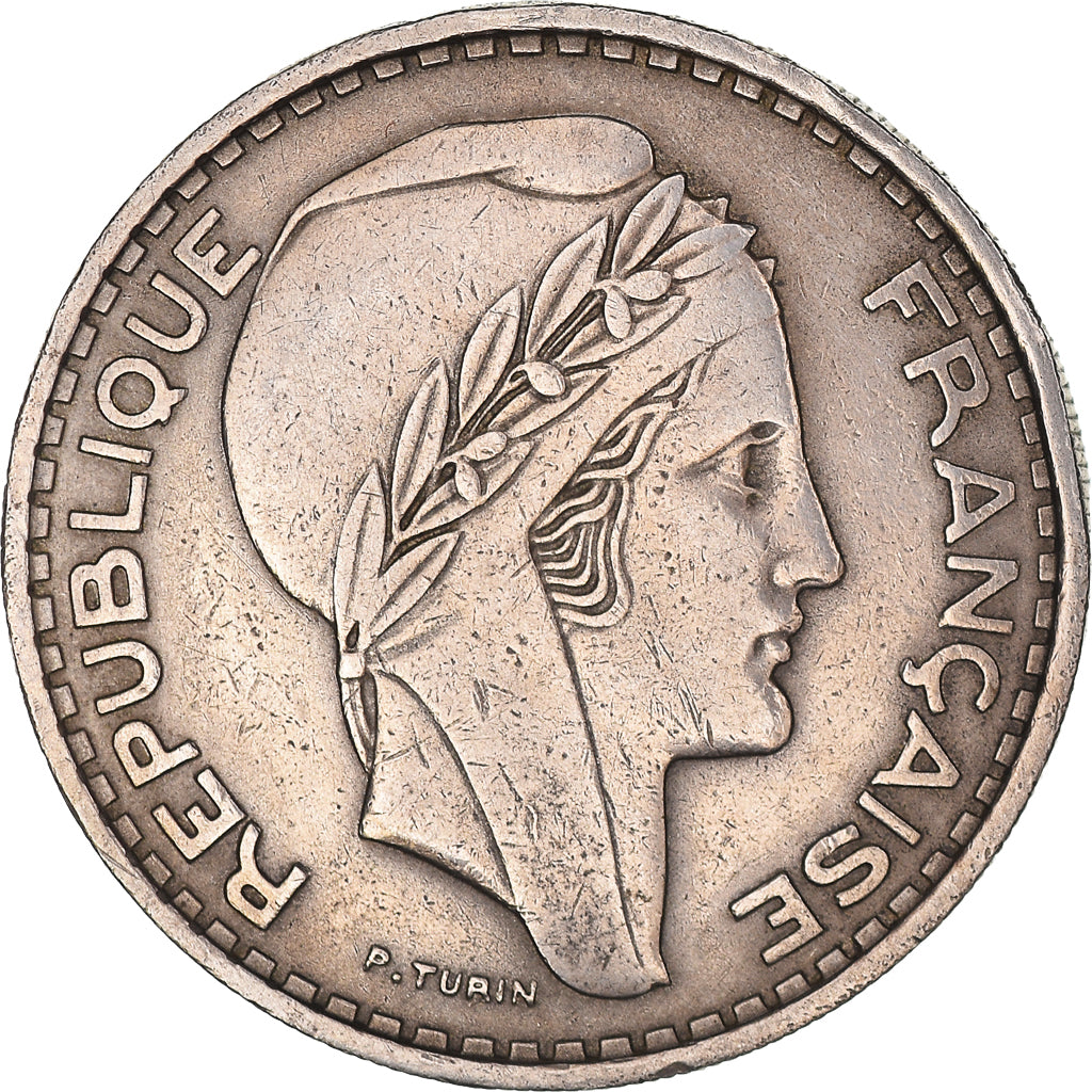 Coin, Algeria, 100 Francs, 1950, Paris, VF(30-35), Copper-nickel, KM:93