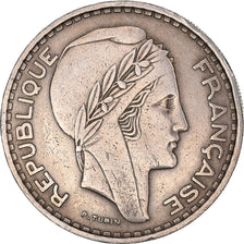Moneta, Algieria, 100 Francs, 1950, Paris, VF(30-35), Miedź-Nikiel, KM:93