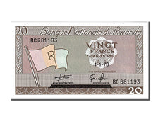 Rwanda, 20 Francs, 1976, KM #6e, 1976-01-01, UNC(65-70), BC 681193