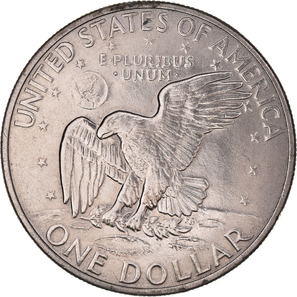 Coin, United States, Eisenhower, Dollar, 1971, Denver, AU(50-53), Copper-Nickel