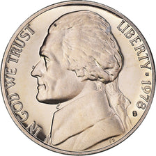 Coin, United States, Thomas Jefferson, 5 Cents, 1978, San Francisco, Proof