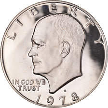Coin, United States, Eisenhower, Dollar, 1978, San Francisco, Proof, MS(64)